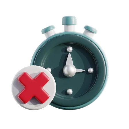 No Timer  3D Icon