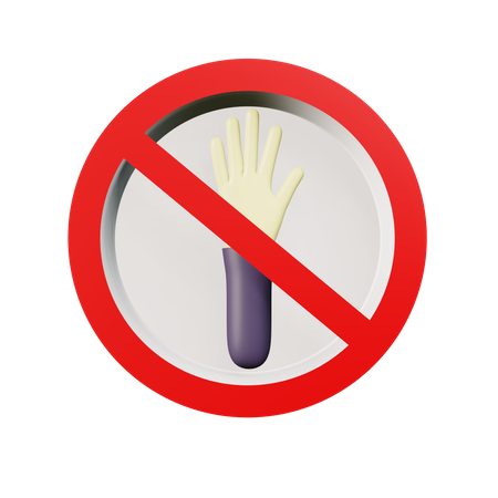 No Touch  3D Icon