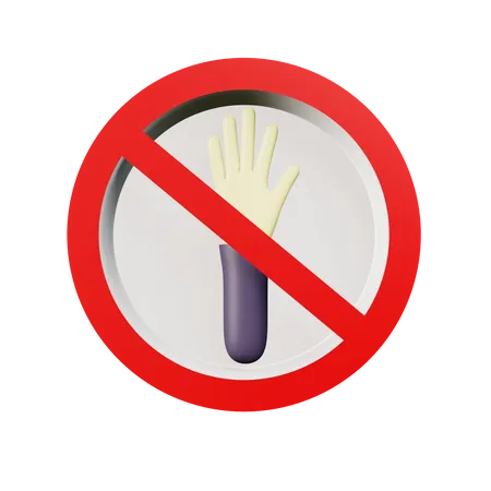 No Touch  3D Icon