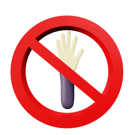 No Touch  3D Icon