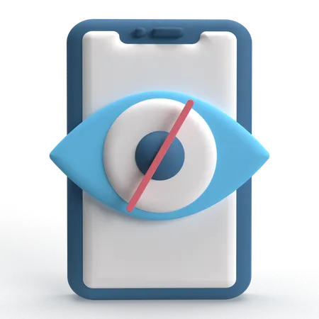 No View  3D Icon