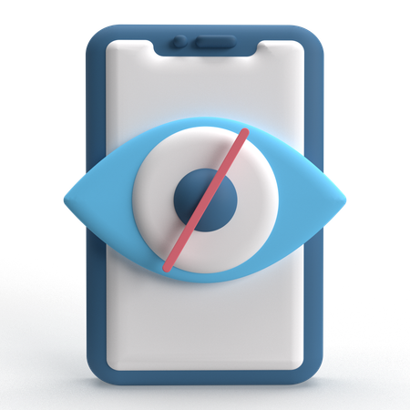 No View  3D Icon