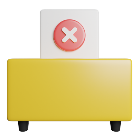 No Vote  3D Icon