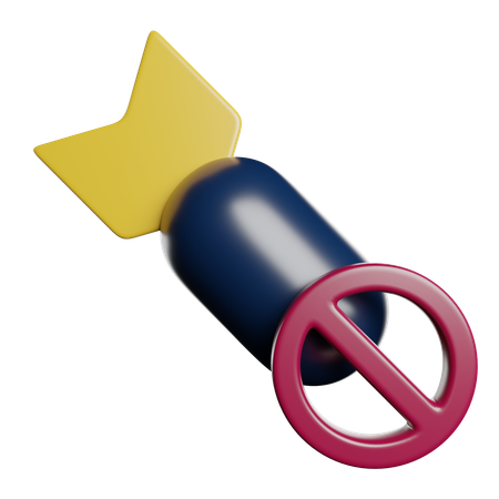 No War  3D Icon