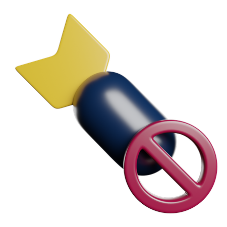 No War  3D Icon