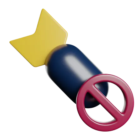 No War  3D Icon