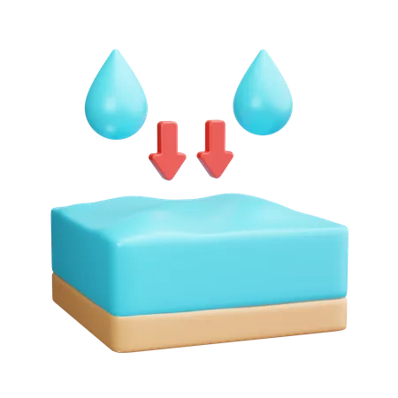 No Water In Ocean  3D Icon