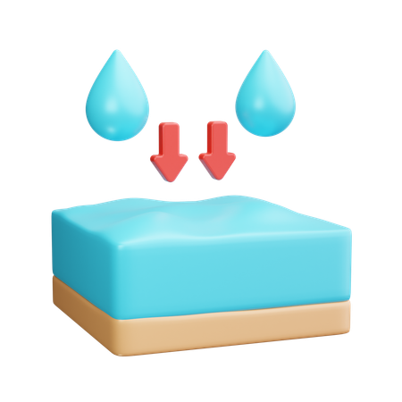 No Water In Ocean  3D Icon