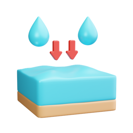 No Water In Ocean  3D Icon