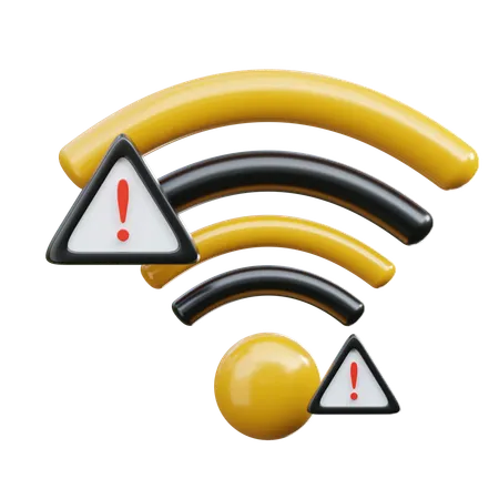 No Wifi  3D Icon