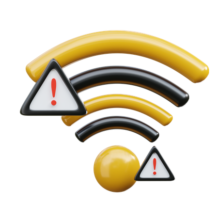 No wifi  3D Icon