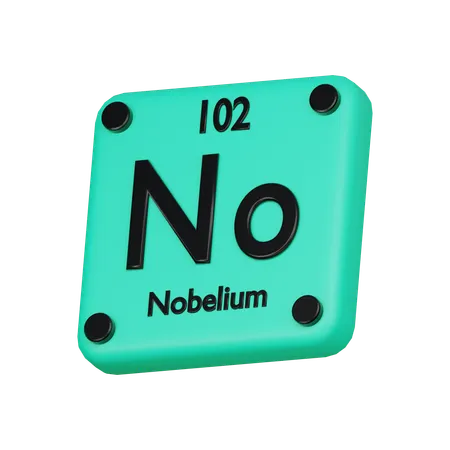 Nobelium  3D Icon