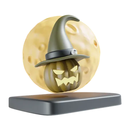 Noche de Halloween  3D Icon