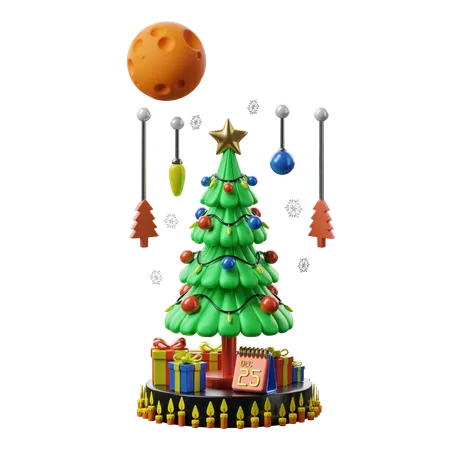 Nochebuena  3D Icon