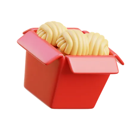 Noddle Box  3D Icon