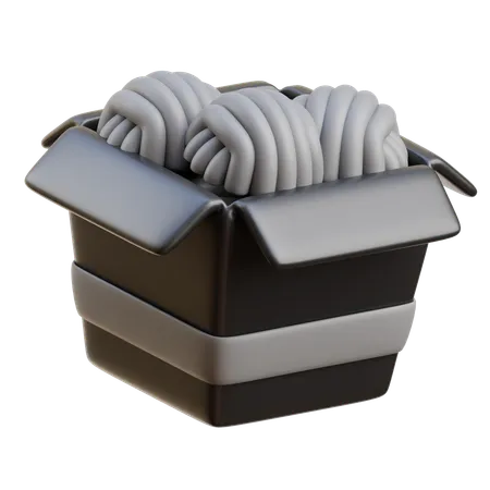 Noddle Box  3D Icon