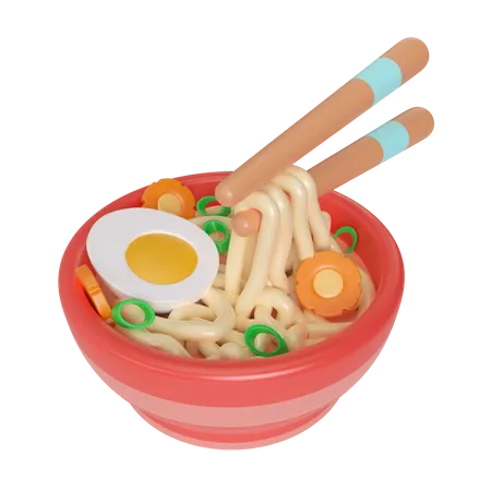 Noddles  3D Icon