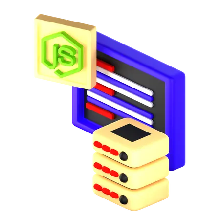 Node Js  3D Icon
