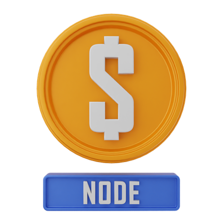 Nodo del dólar  3D Icon