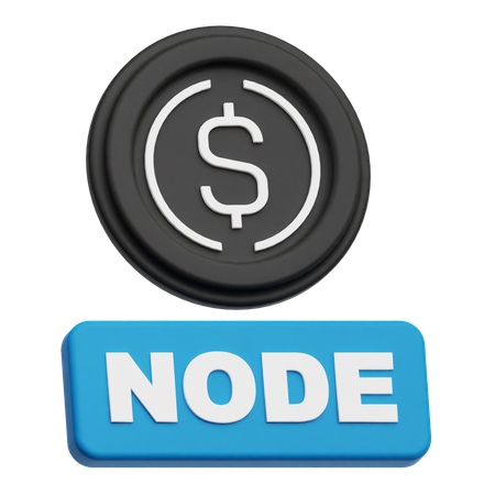 Nodo usde de ethena  3D Icon