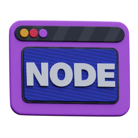 Nodo web  3D Icon