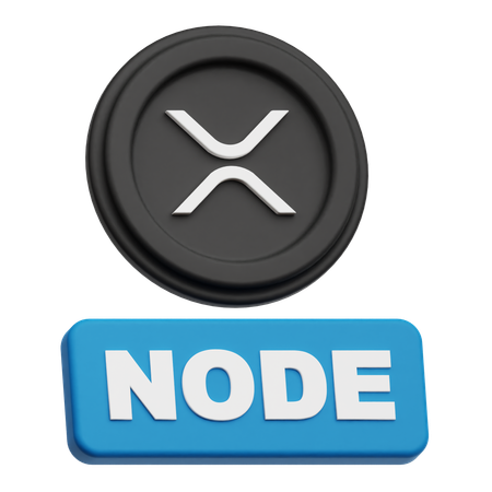 Nodo XRP  3D Icon