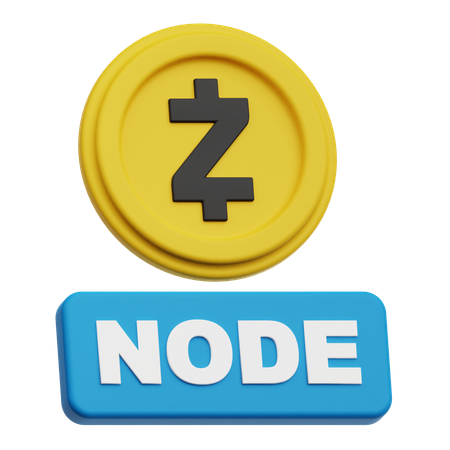 Nodo zcash  3D Icon
