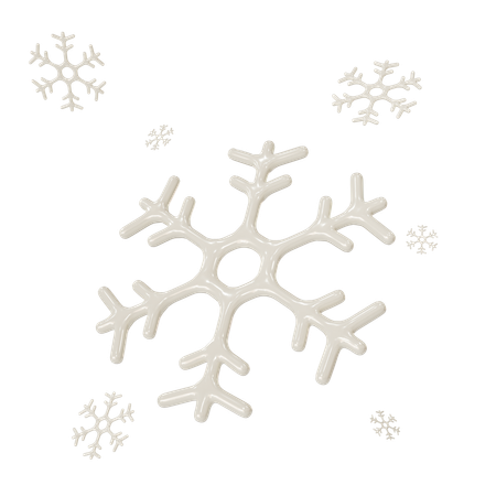 Neige de Noël  3D Icon