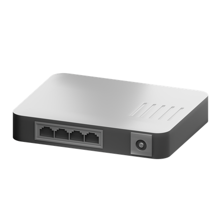 Nœud de réseau  3D Icon