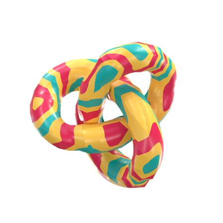 Noeud de tore  3D Icon