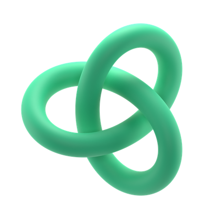 Noeud de tore  3D Icon