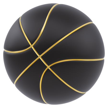 Basket noir  3D Icon