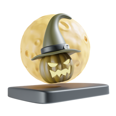 Noite de Halloween  3D Icon