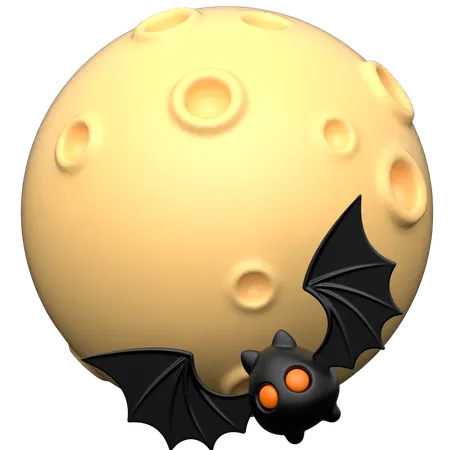Noite de Halloween  3D Icon