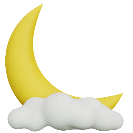 Noite Nublada  3D Icon