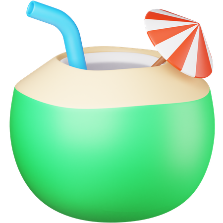 Noix de coco  3D Icon