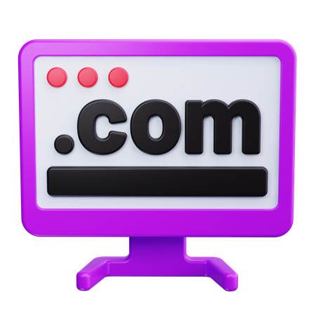 Nombre de dominio  3D Icon
