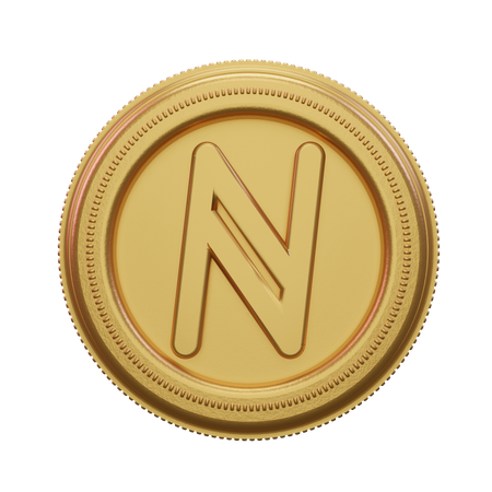 Nombre de la moneda  3D Icon