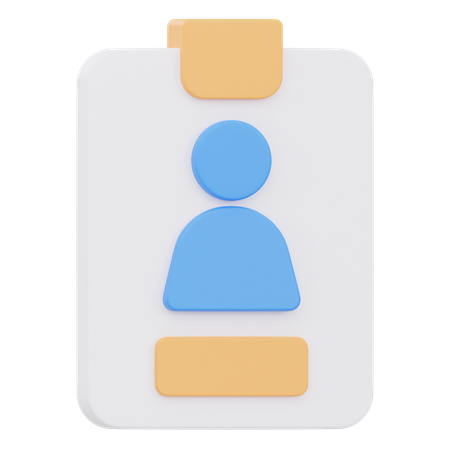 Nombre de tarjeta  3D Icon