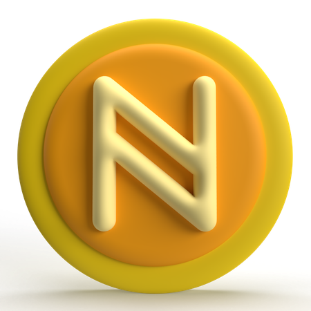 Pièce de nom  3D Icon