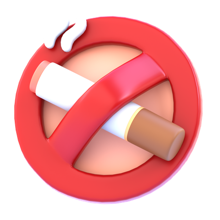 Interdiction de fumer  3D Icon
