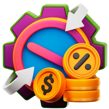 Non Performing Loan  3D Icon
