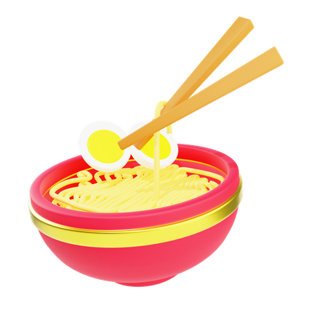 麺類  3D Icon