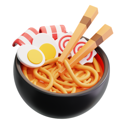 Noodle  3D Icon