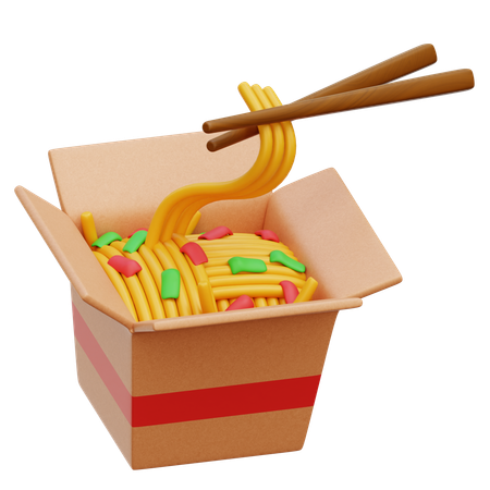 Noodle  3D Icon