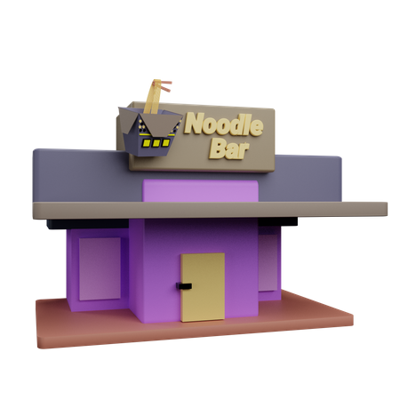 Noodle Bar  3D Icon