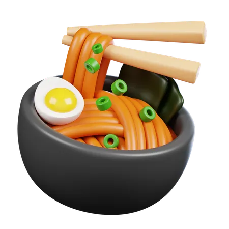 Noodle Bowl  3D Icon