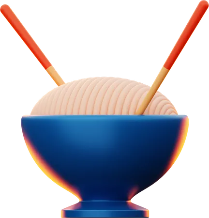 Noodle Bowl  3D Icon