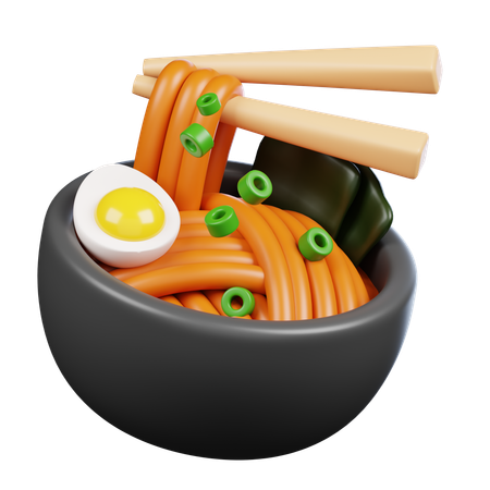 Noodle Bowl  3D Icon