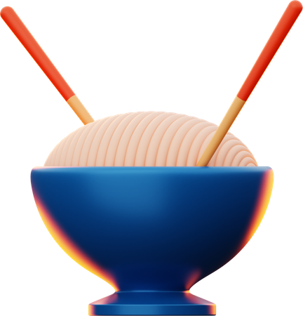 Noodle Bowl  3D Icon